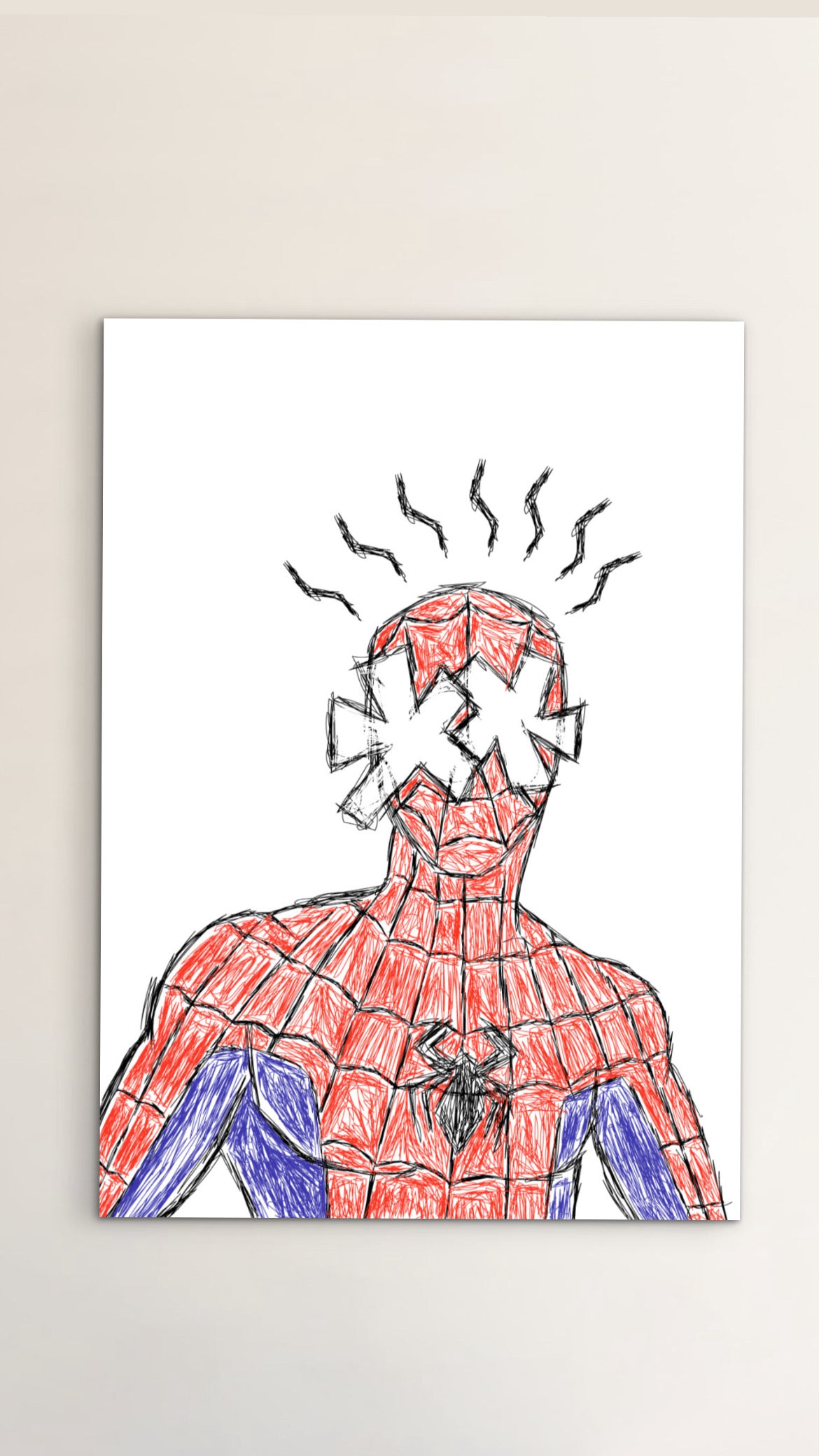 SPIDERASTRO**-Toile 60x90cm