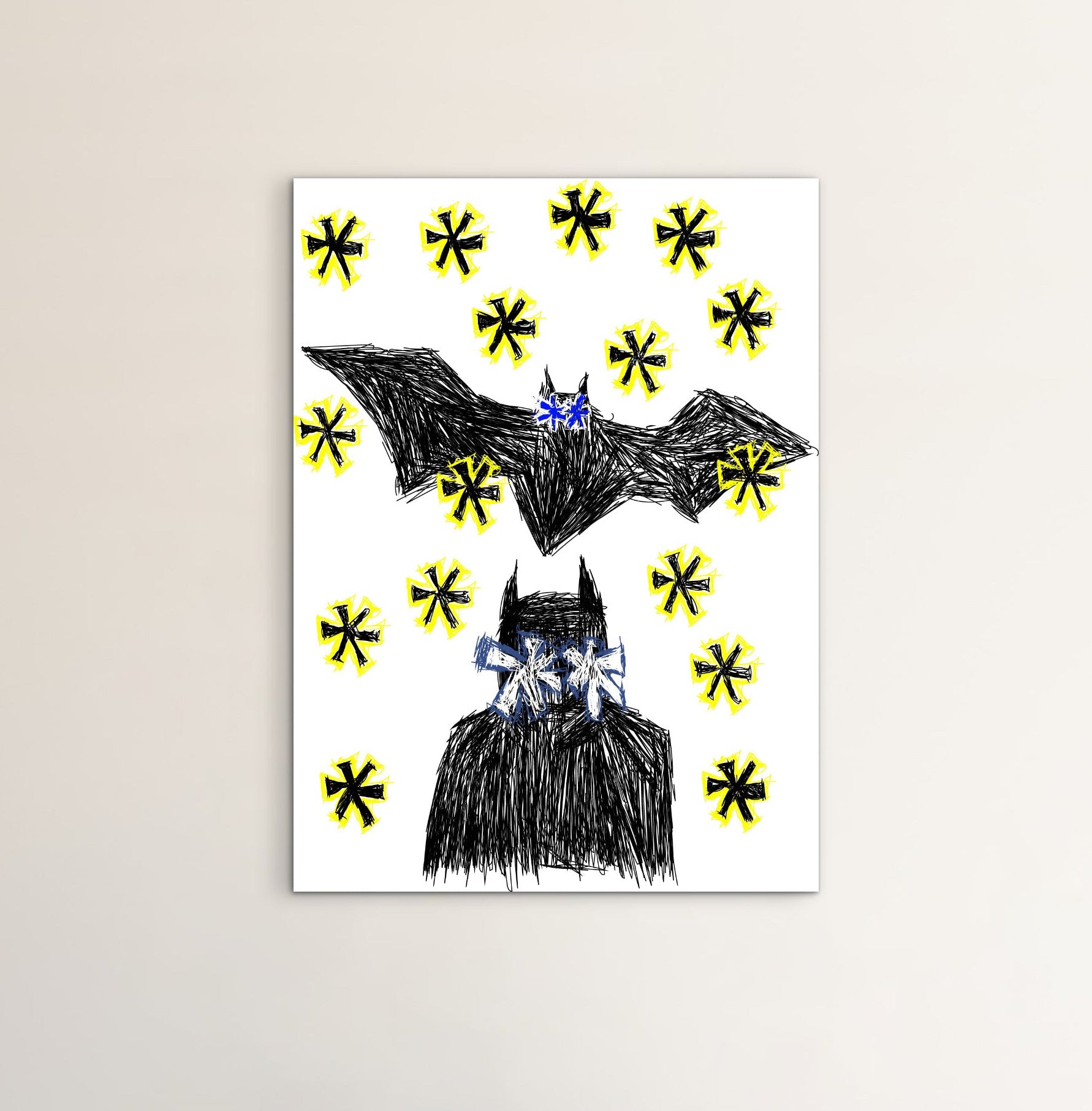 ASTROBAT**Toile-60x90cm