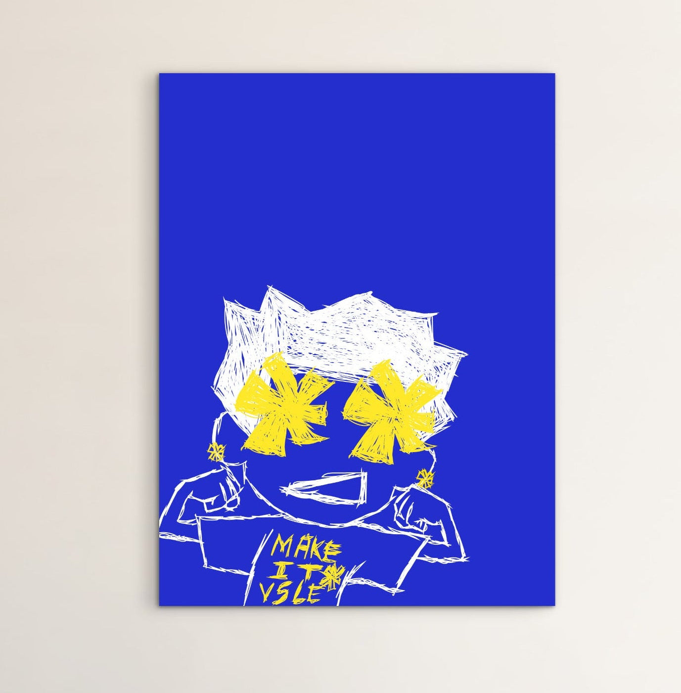 STRONGEST**Toile-40x60cm