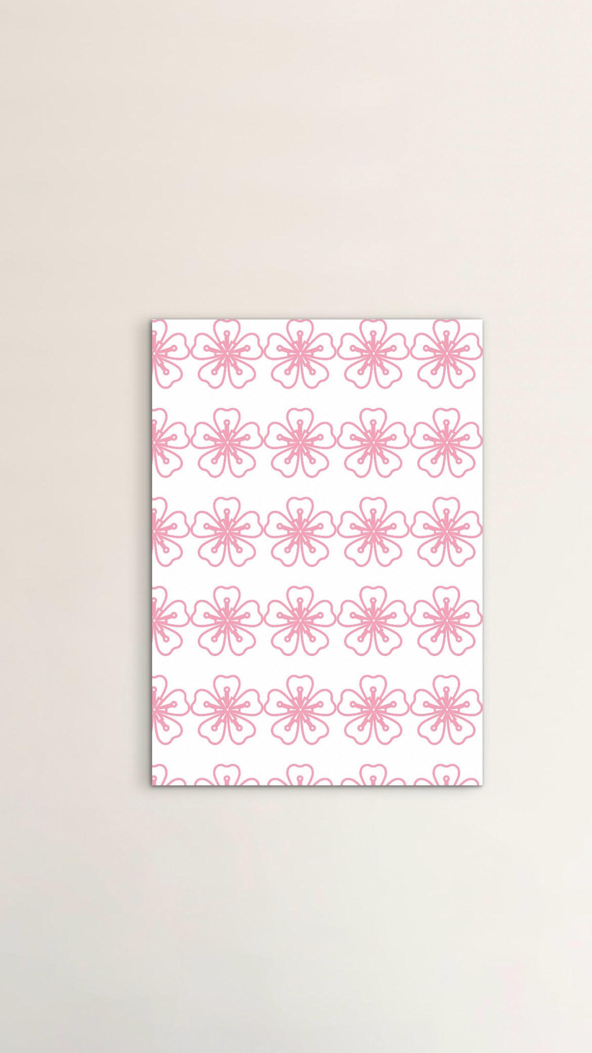 SAKURA 1 ** - Toile 50 x 70**